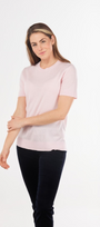 Knit Cas SS Top