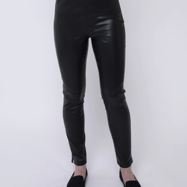 Faux Leather Legging