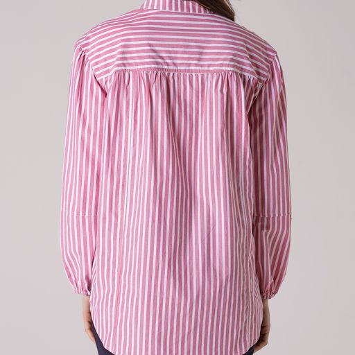 Panelled Stripe Shirt